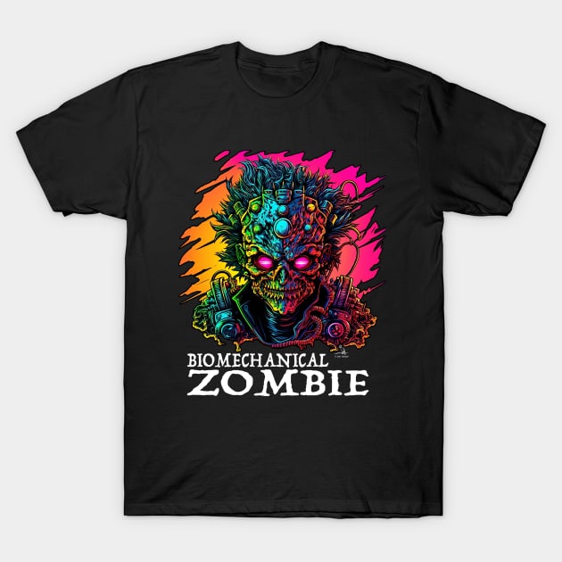 Biomechanical Zombie T-Shirt by Frightwearfactory